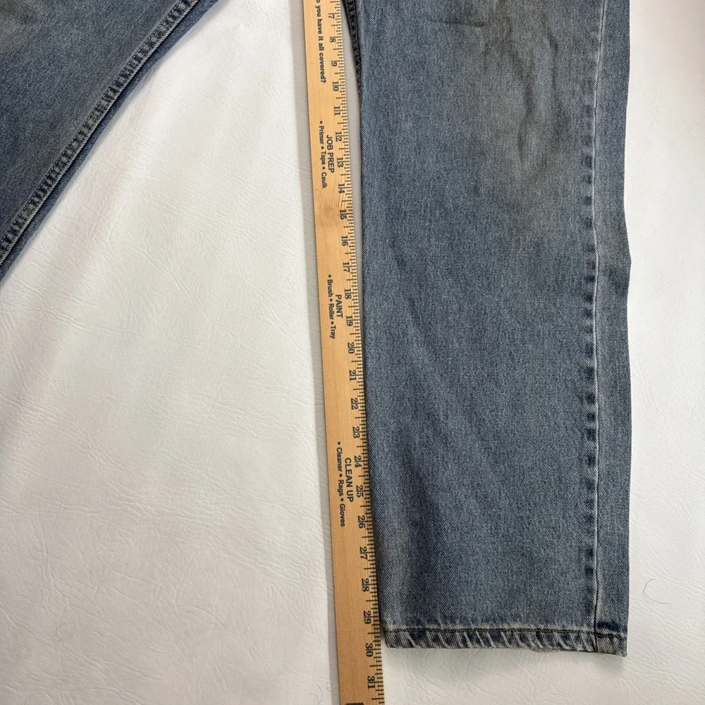 Levi's 505 Jeans Mens 40x30 Blue Relaxed Fit Denim Baggy Y2K Vintage -Fits 39x30